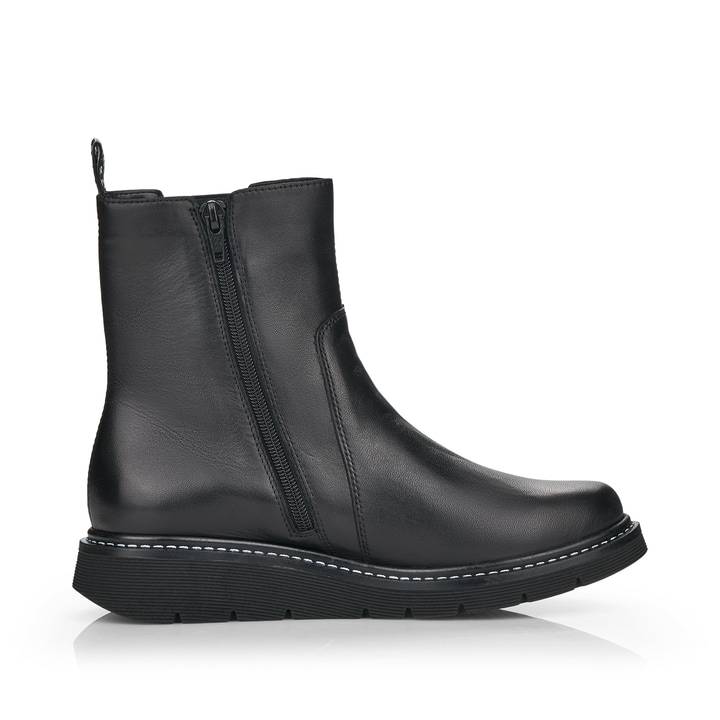 Remonte Artikelnummer D3970-01 Remonte Damen Chelsea Boots Mitternachtsschwarz
