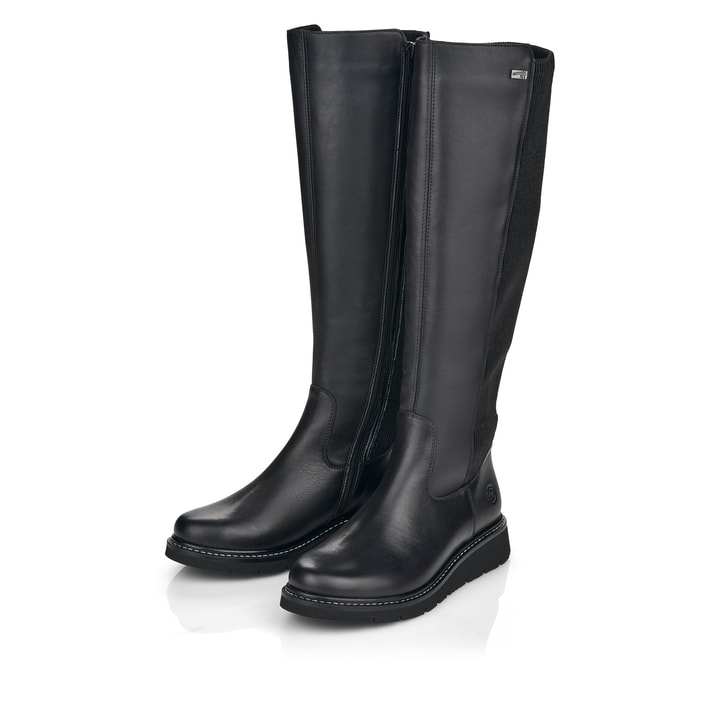 Remonte Artikelnummer D3975-01 remonte Damen Hochschaftstiefel tiefschwarz