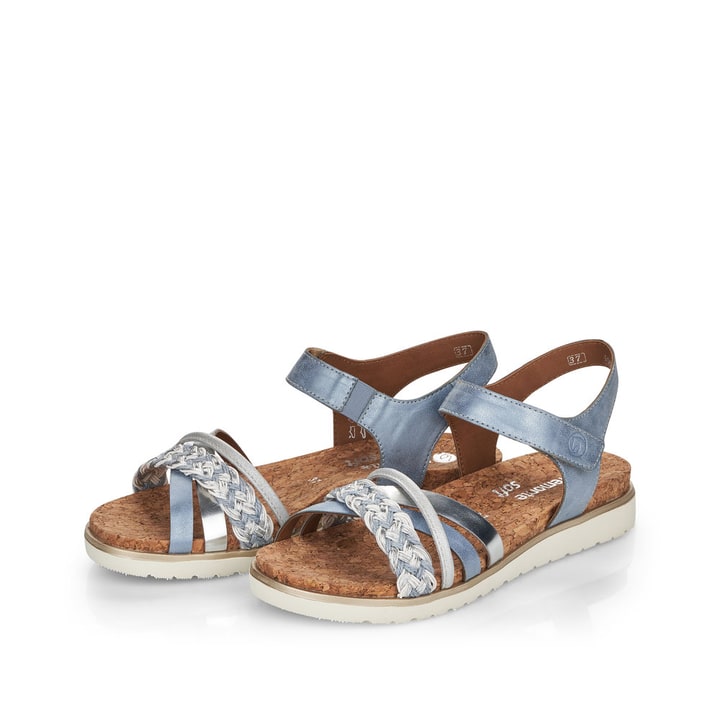 Remonte Artikelnummer D4064-12 remonte Damen Riemchensandalen himmelblau