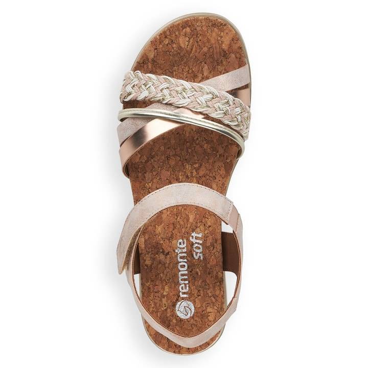Remonte Artikelnummer D4064-31 Remonte Damen Riemchensandalen Puderrosa