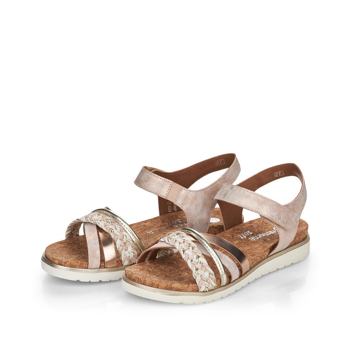Remonte Artikelnummer D4064-31 remonte Damen Riemchensandalen puderrosa