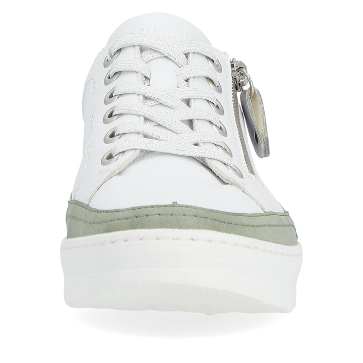 Remonte Artikelnummer D5826-80 Remonte Damen Sneaker Reinweiß-khakigrün