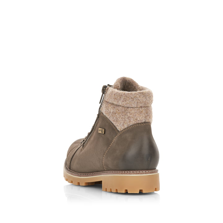 Remonte Artikelnummer D7478-45 Remonte Damen Schnürstiefel Asphaltgrau