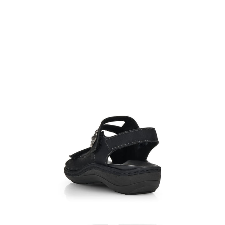 Remonte Artikelnummer D7647-01 Remonte Damen Riemchensandalen Tiefschwarz
