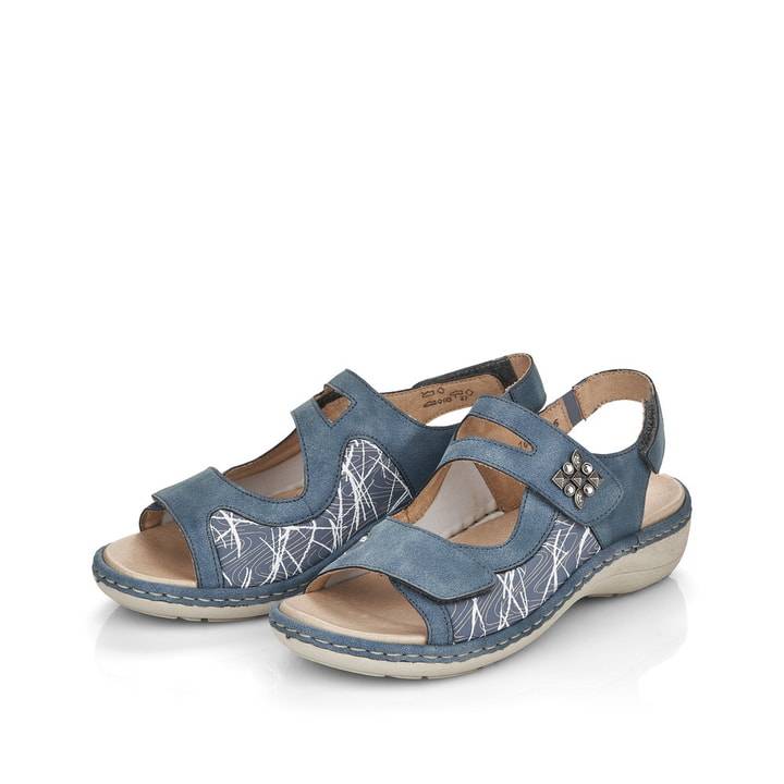Remonte Artikelnummer D7647-16 remonte Damen Riemchensandalen jeansblau