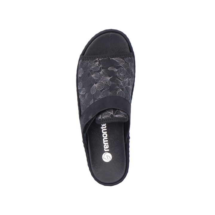Remonte Artikelnummer D7664-01 Remonte Damen Pantoletten Nachtschwarz