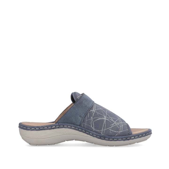 Remonte Artikelnummer D7664-10 Remonte Damen Pantoletten Blaugrau