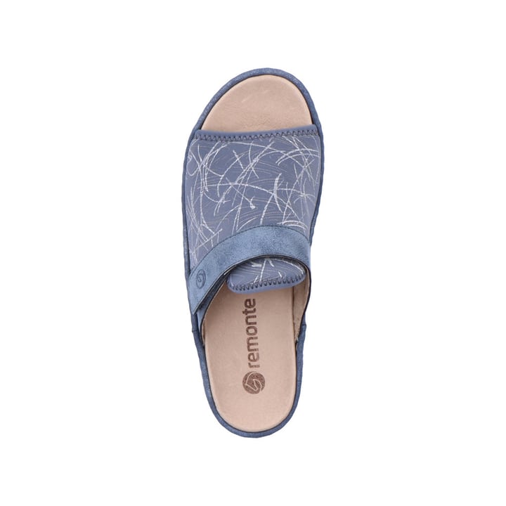 Remonte Artikelnummer D7664-10 Remonte Damen Pantoletten Blaugrau