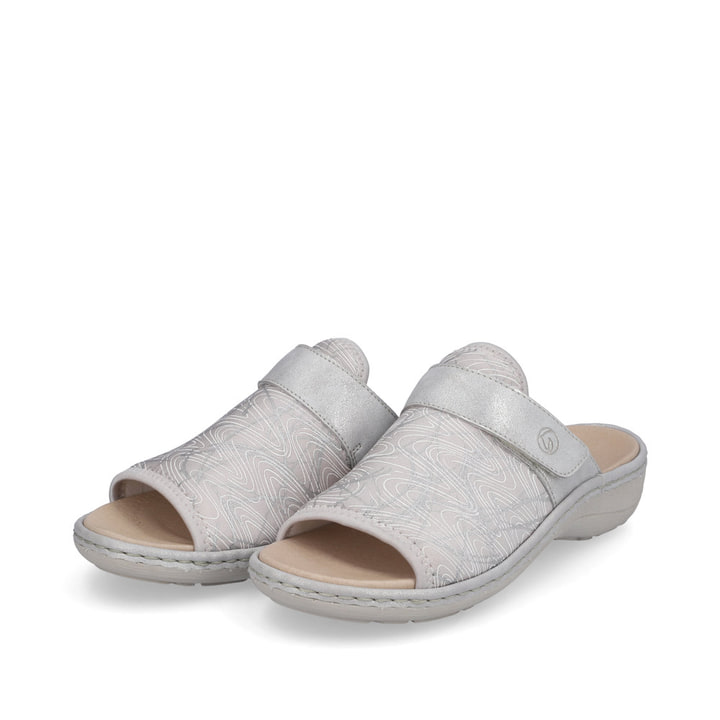 Remonte Artikelnummer D7664-40 remonte Damen Pantoletten silber-grau