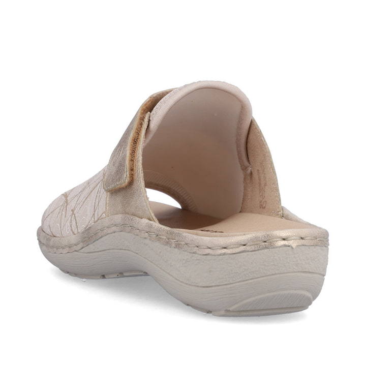 Remonte Artikelnummer D7664-60 Remonte Damen Pantoletten Champagnerbeige