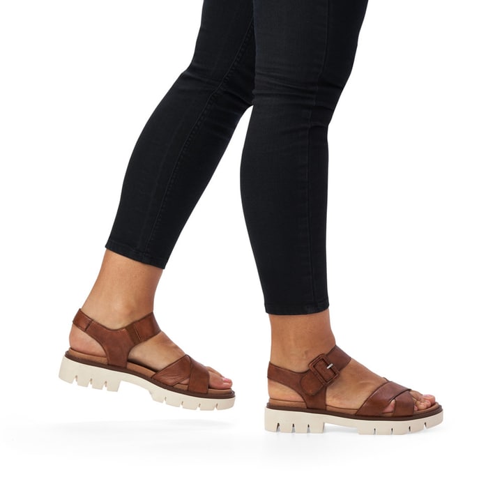 Remonte Artikelnummer D7950-24 Remonte Damen Riemchensandalen Schokobraun