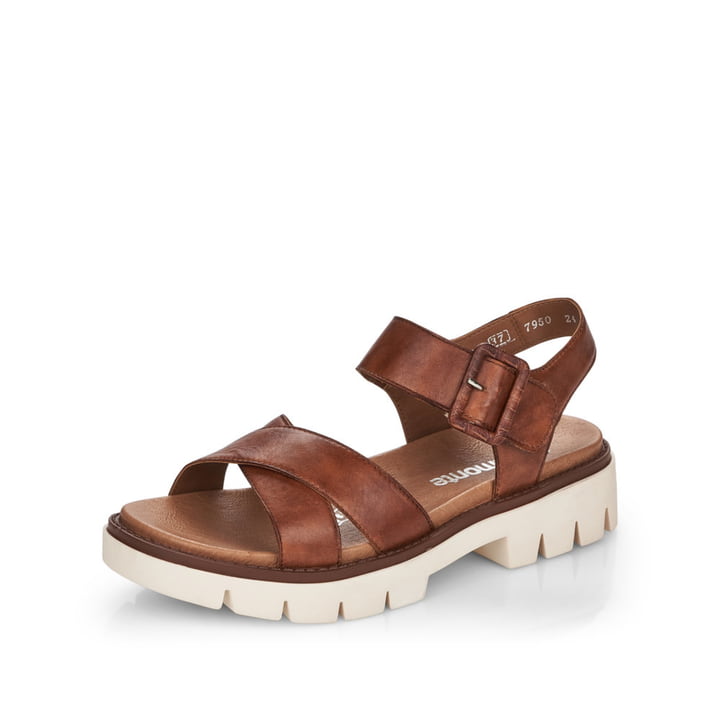 Remonte Artikelnummer D7950-24 Remonte Damen Riemchensandalen Schokobraun