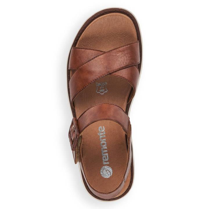 Remonte Artikelnummer D7950-24 Remonte Damen Riemchensandalen Schokobraun