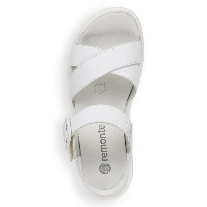 Remonte Artikelnummer D7950-80 Remonte Damen Riemchensandalen Kristallweiß