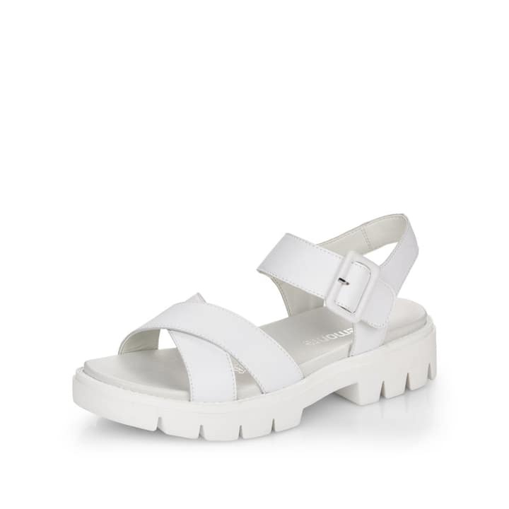 Remonte Artikelnummer D7950-80 Remonte Damen Riemchensandalen Kristallweiß