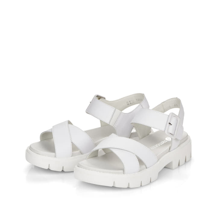 Remonte Artikelnummer D7950-80 remonte Damen Riemchensandalen kristallweiß