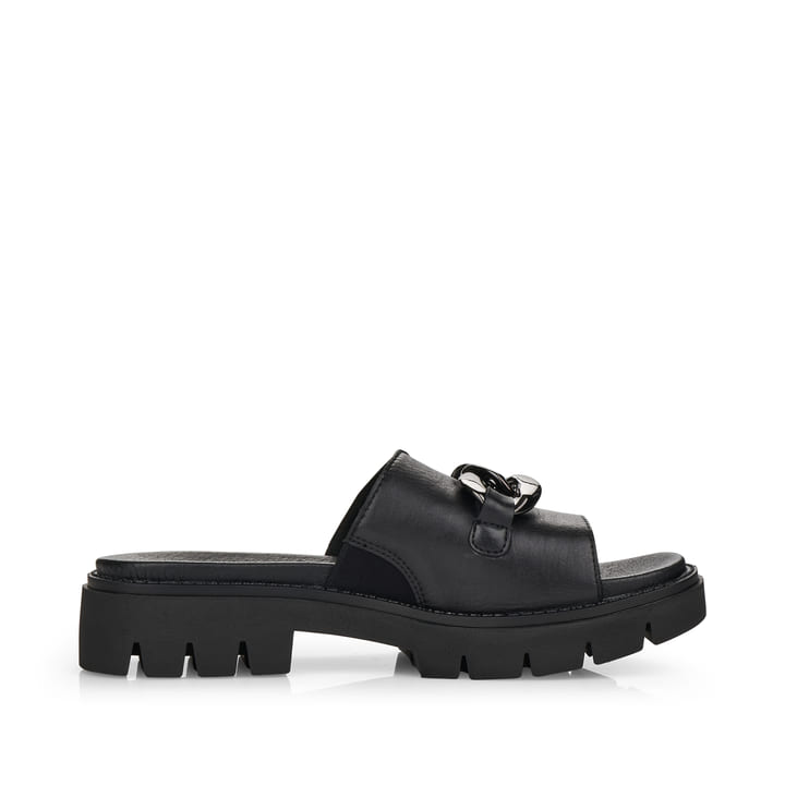 Remonte Artikelnummer D7952-00 Remonte Damen Pantoletten Graphitschwarz