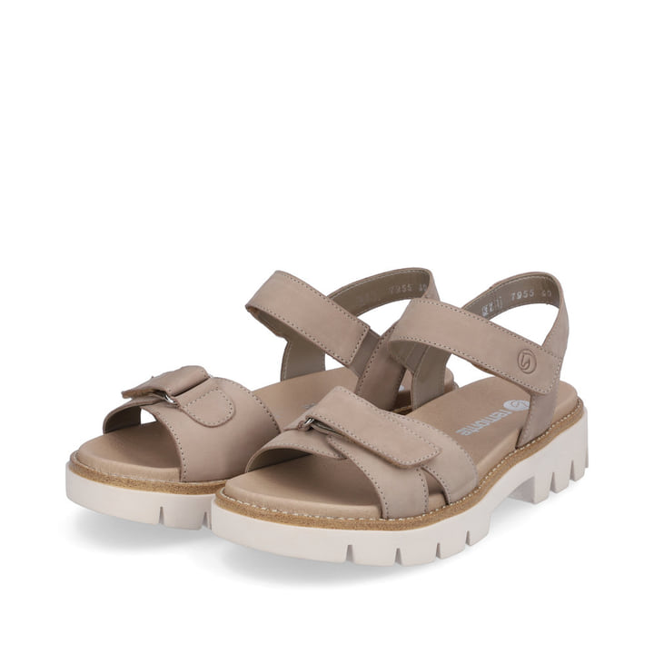 Remonte Artikelnummer D7955-40 remonte Damen Riemchensandalen mondgrau