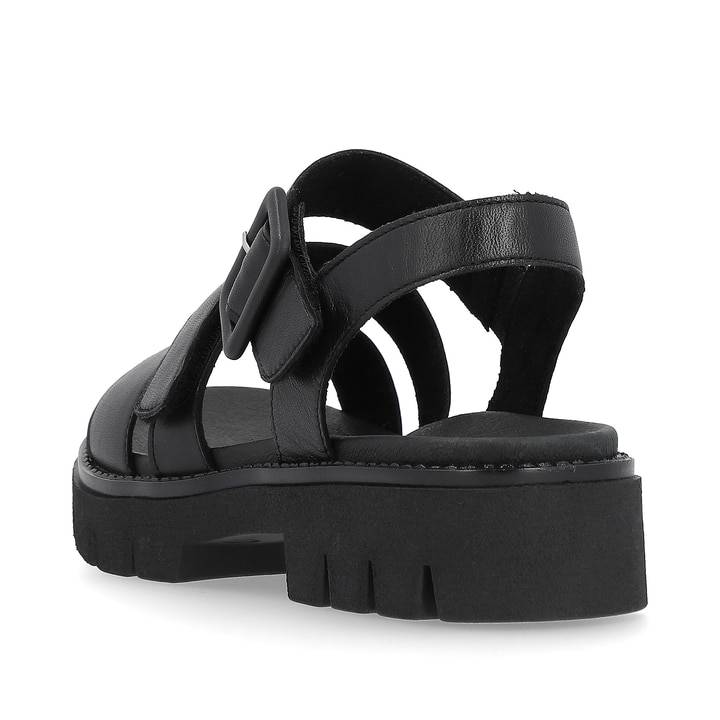 Remonte Artikelnummer D7957-00 Remonte Damen Riemchensandalen Graphitschwarz