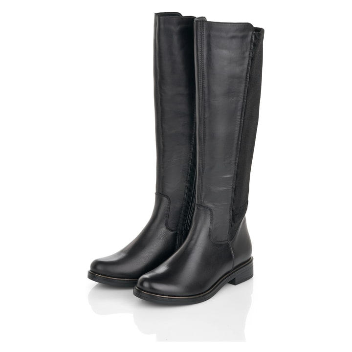 Remonte Artikelnummer D8371-01 remonte Damen Hochschaftstiefel mattschwarz