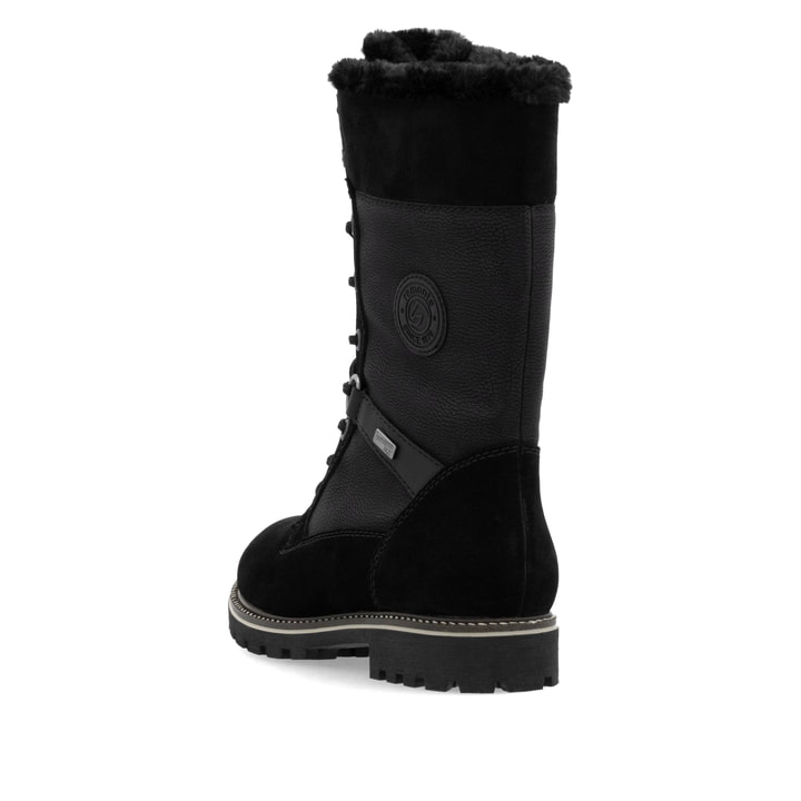 Remonte Artikelnummer D8474-02 Remonte Damen Hochschaftstiefel Tiefschwarz