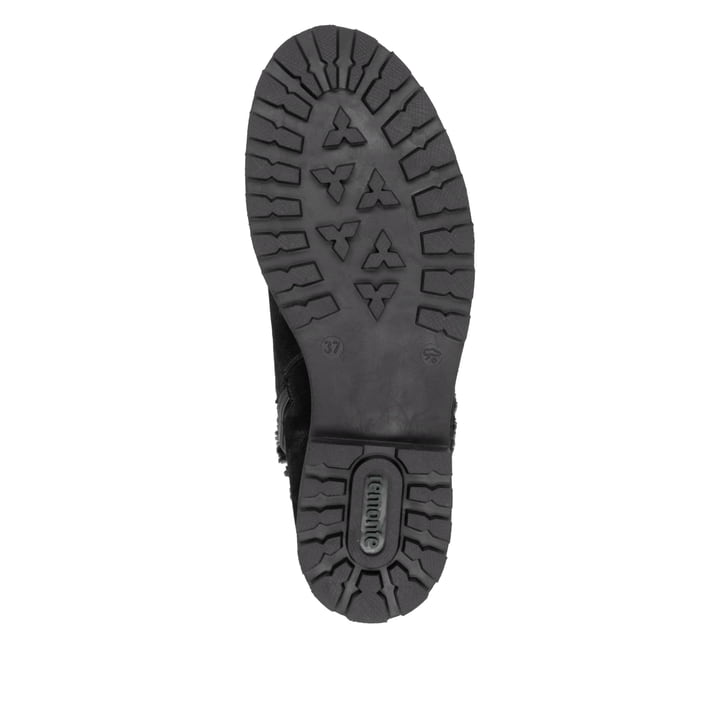 Remonte Artikelnummer D8474-02 Remonte Damen Hochschaftstiefel Tiefschwarz