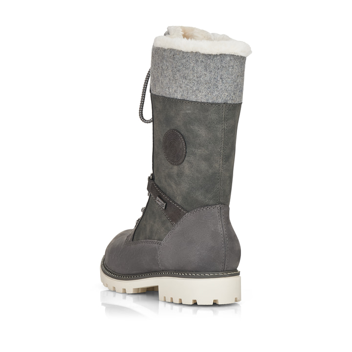 Remonte Artikelnummer D8474-45 Remonte Damen Hochschaftstiefel Mondgrau