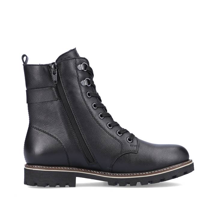 Remonte Artikelnummer D8475-01 Remonte Damen Schnürstiefel Urbanschwarz