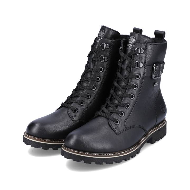Remonte Artikelnummer D8475-01 remonte Damen Schnürstiefel urbanschwarz