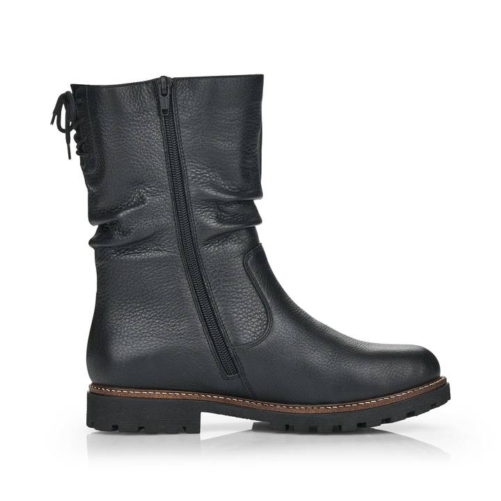 Remonte Artikelnummer D8477-01 Remonte Damen Hochschaftstiefel Nachtschwarz