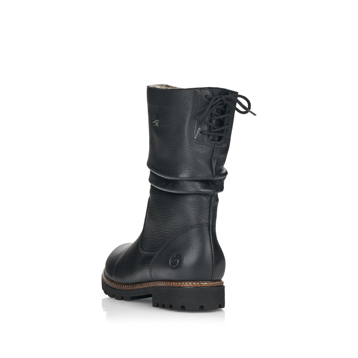 Remonte Artikelnummer D8477-01 Remonte Damen Hochschaftstiefel Nachtschwarz