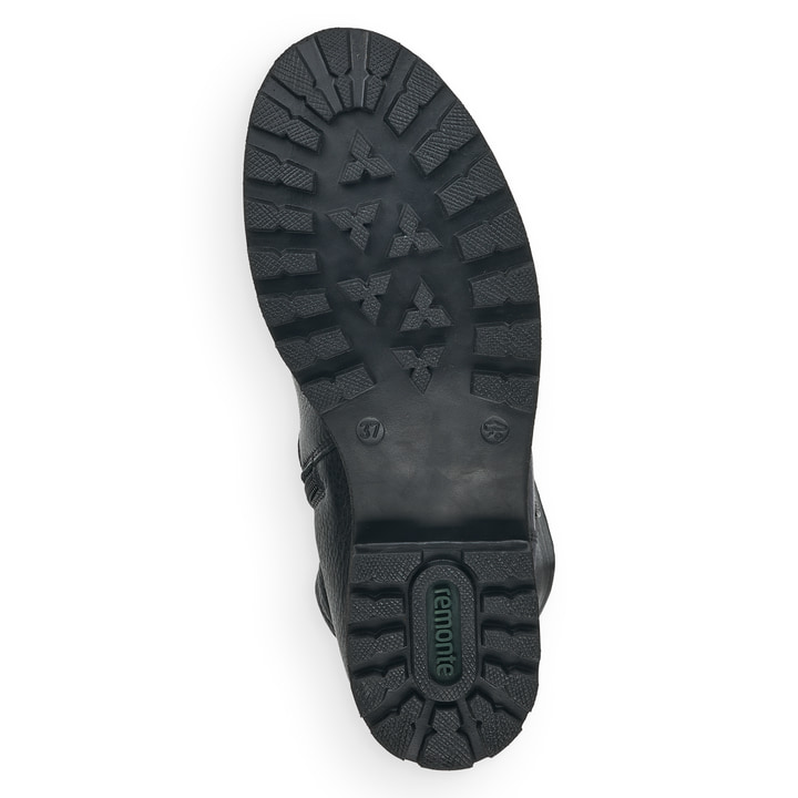 Remonte Artikelnummer D8477-01 Remonte Damen Hochschaftstiefel Nachtschwarz