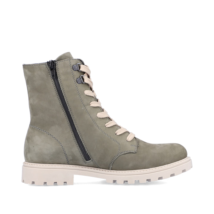 Remonte Artikelnummer D8479-54 Remonte Damen Schnürstiefel Khakigrün