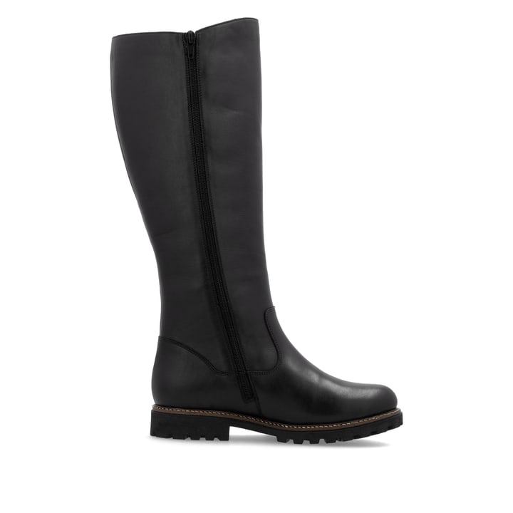 Remonte Artikelnummer D8486-00 Remonte Damen Hochschaftstiefel Graphitschwarz