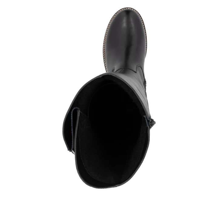 Remonte Artikelnummer D8486-00 Remonte Damen Hochschaftstiefel Graphitschwarz