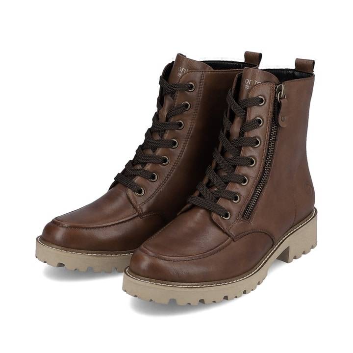 Remonte Artikelnummer D8667-22 Remonte Damen Schnürstiefel Kastanienbraun