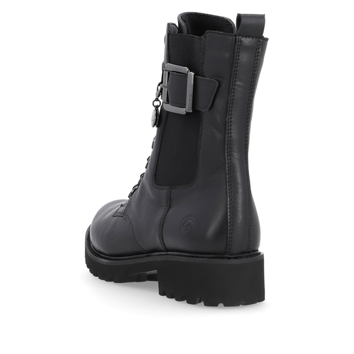 Remonte Artikelnummer D8668-00 Remonte Damen Schnürstiefel Urbanschwarz