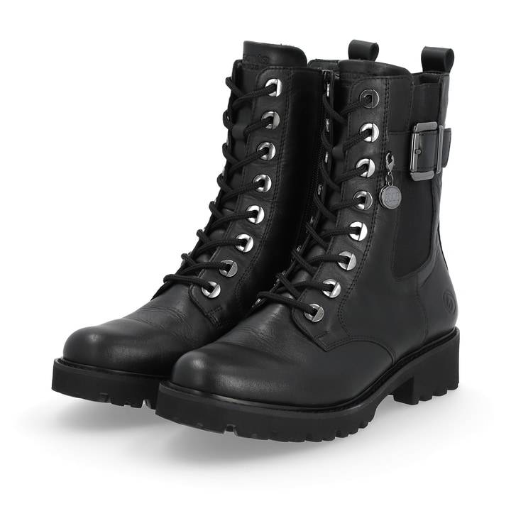 Remonte Artikelnummer D8668-00 remonte Damen Schnürstiefel urbanschwarz