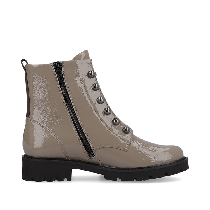 Remonte Artikelnummer D8670-20 Remonte Damen Biker Boots Beigegrau