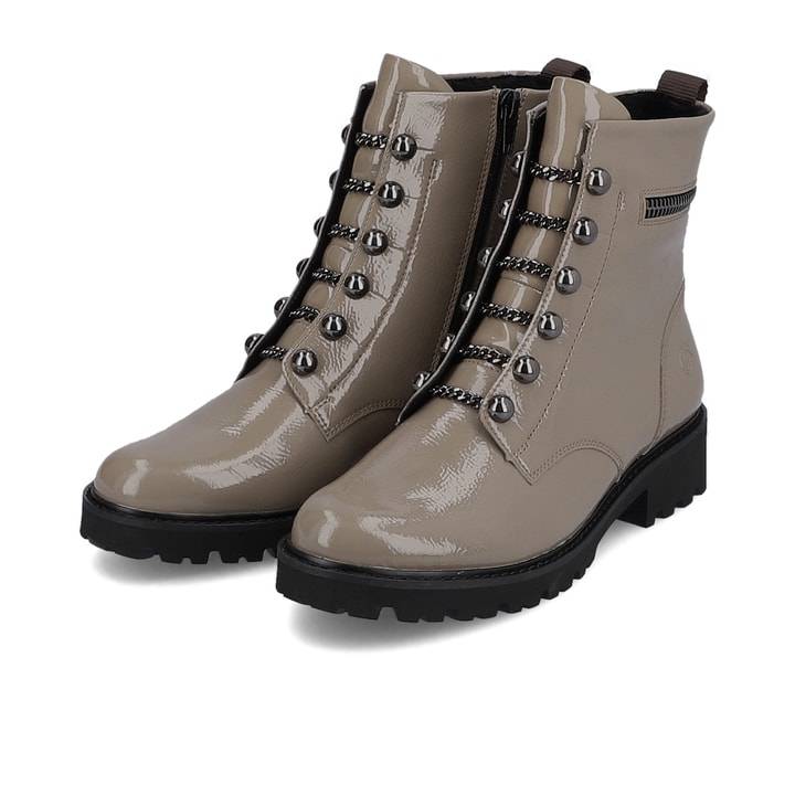 Remonte Artikelnummer D8670-20 remonte Damen Biker Boots beigegrau