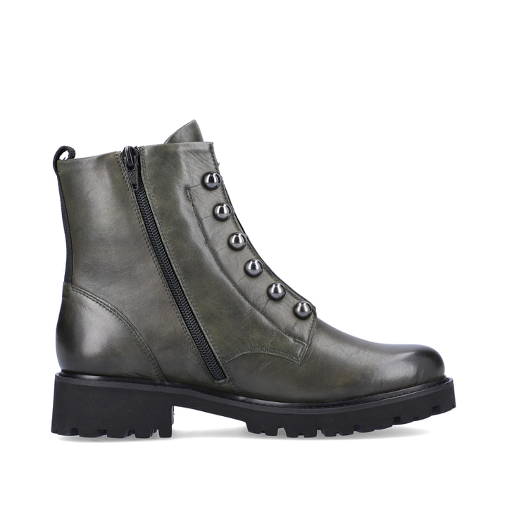 Remonte Artikelnummer D8670-52 Remonte Damen Biker Boots Graugrün