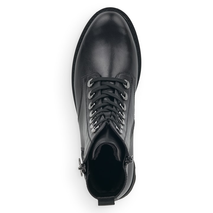 Remonte Artikelnummer D8671-01 Remonte Damen Schnürstiefel Mattschwarz