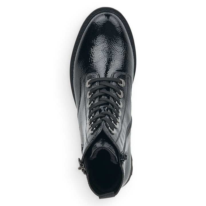 Remonte Artikelnummer D8671-02 Remonte Damen Schnürstiefel Mattschwarz