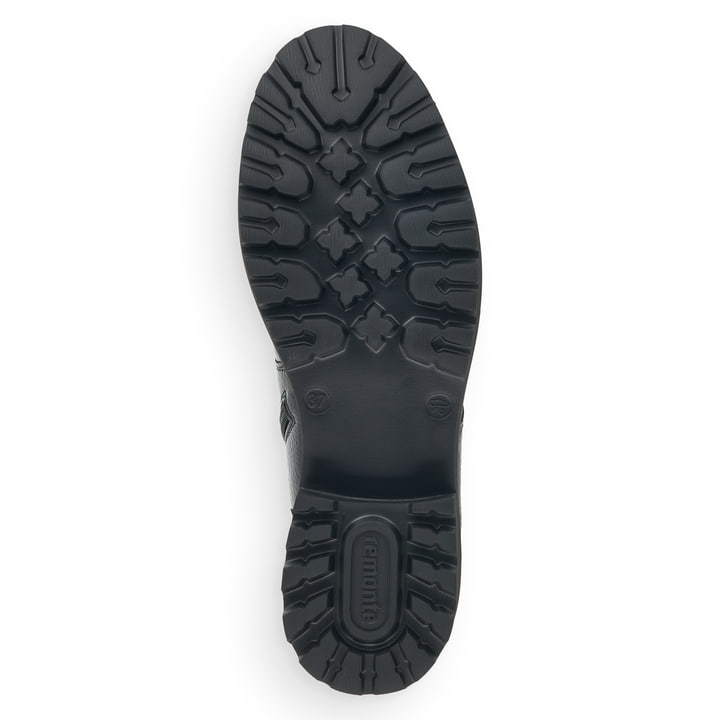 Remonte Artikelnummer D8671-02 Remonte Damen Schnürstiefel Mattschwarz