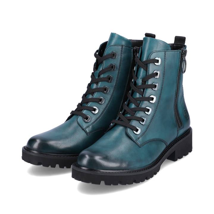 Remonte Artikelnummer D8671-12 remonte Damen Schnürstiefel petrol