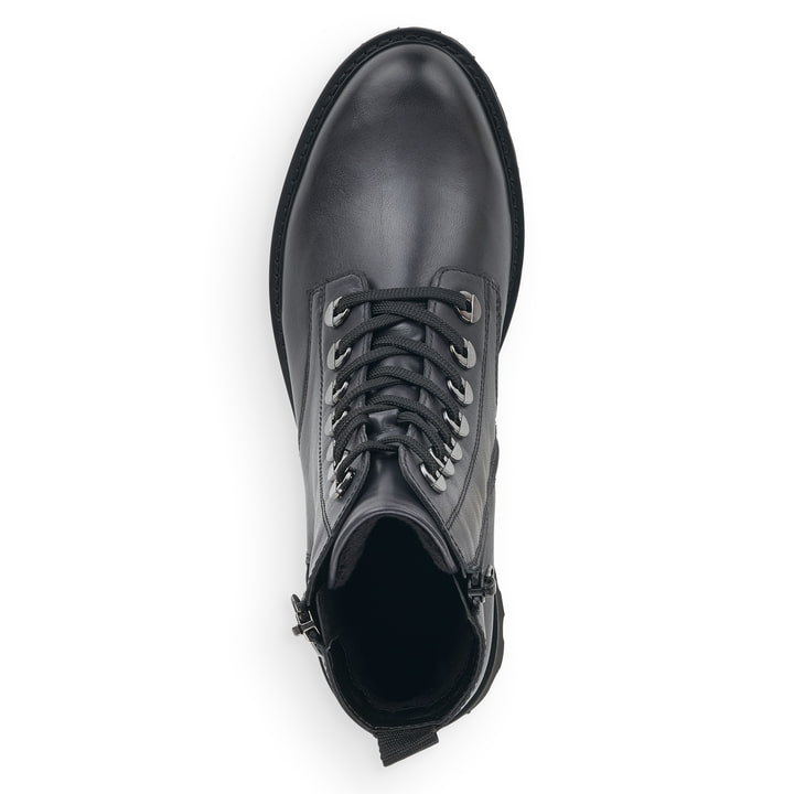 Remonte Artikelnummer D8671-14 Remonte Damen Schnürstiefel Schwarzblau