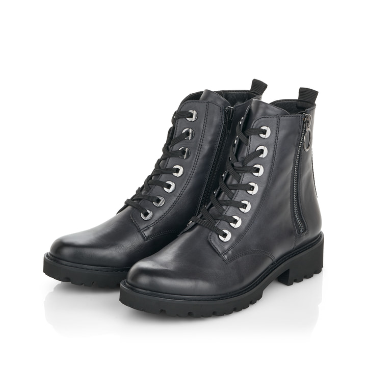 Remonte Artikelnummer D8671-14 remonte Damen Schnürstiefel schwarzblau