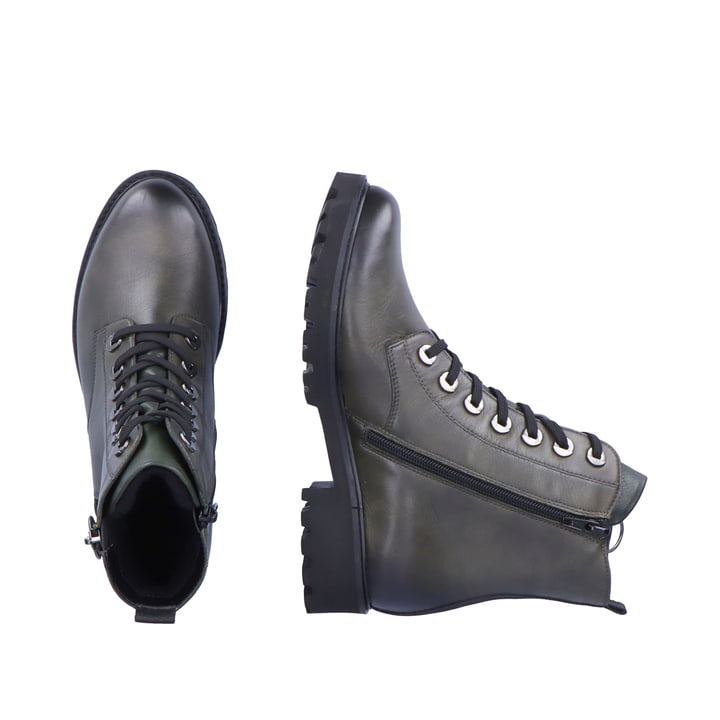 Remonte Artikelnummer D8671-52 Remonte Damen Schnürstiefel Grüngrau