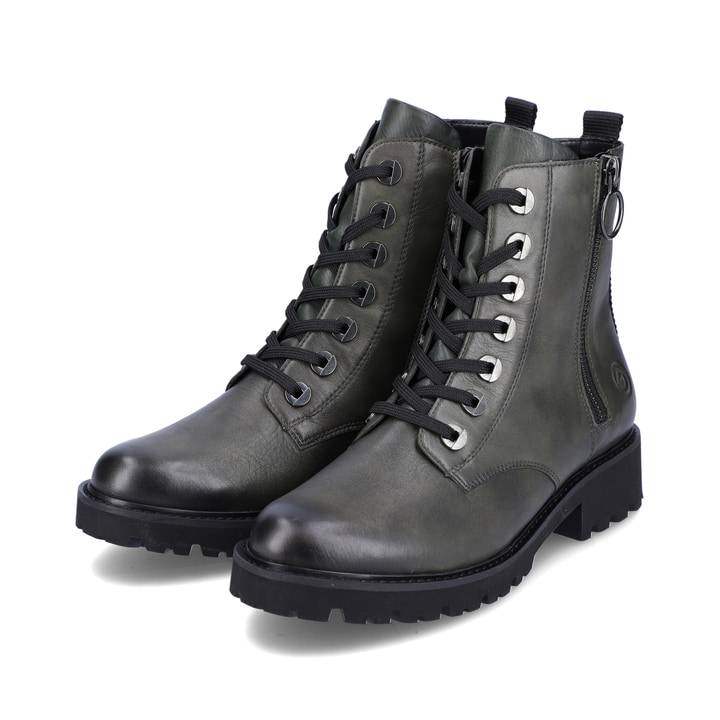 Remonte Artikelnummer D8671-52 remonte Damen Schnürstiefel grüngrau