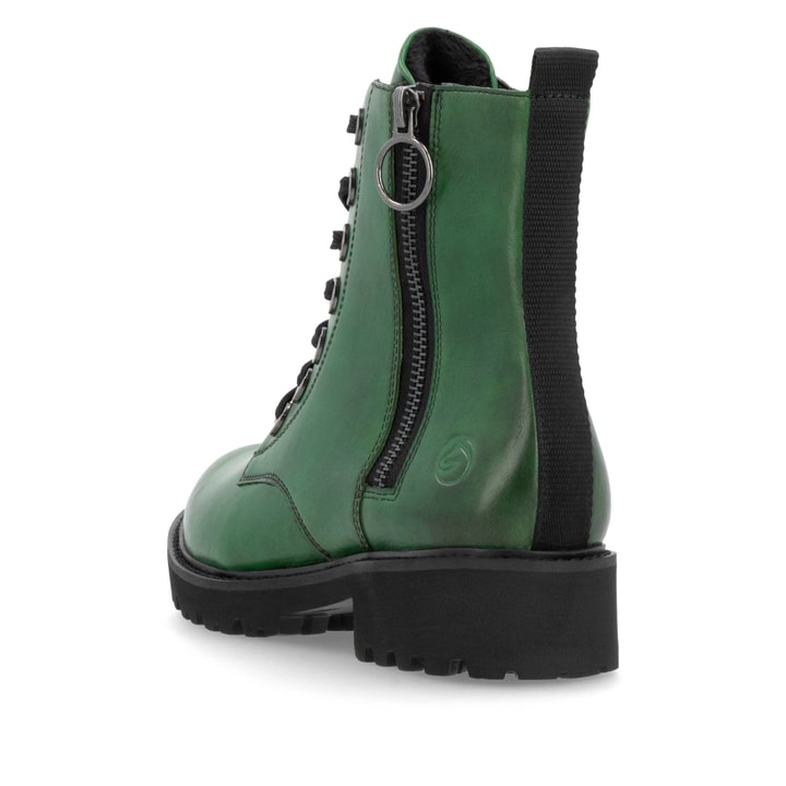 Remonte Artikelnummer D8671-53 Remonte Damen Schnürstiefel Smaragdgrün